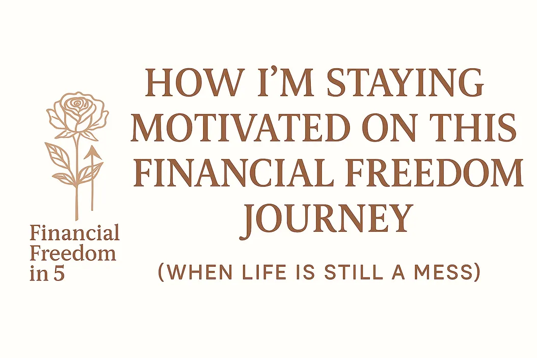How I’m Staying Motivated on This Financial Freedom Journey (When Life Is Still a Mess)