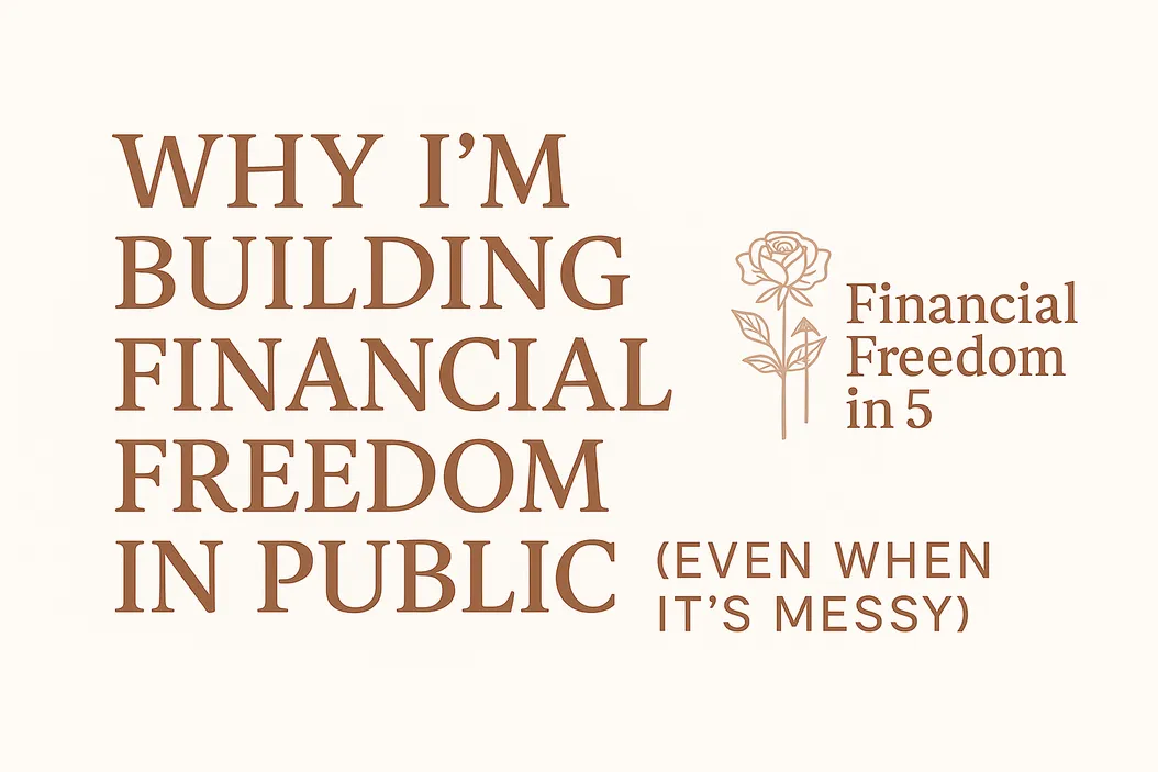 Why I’m Building Financial Freedom in Public (Even When It’s Messy)