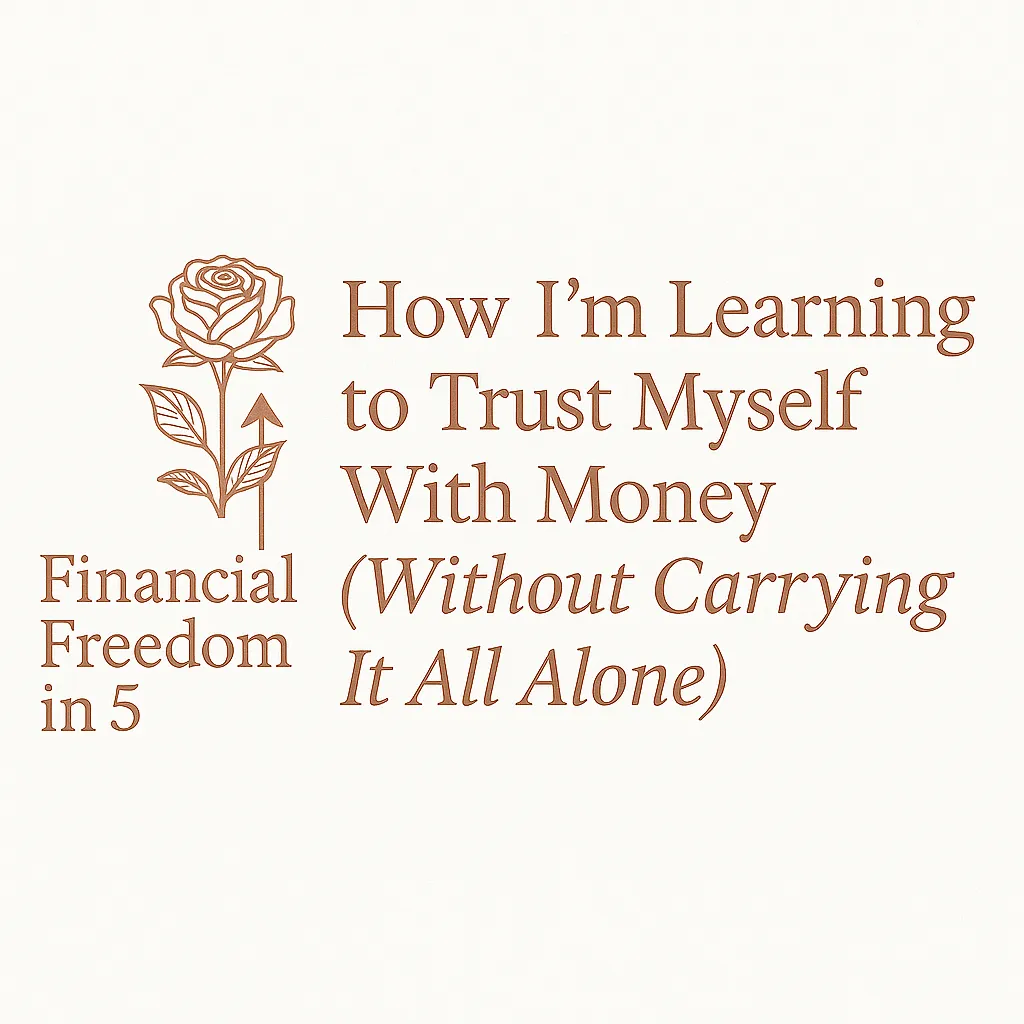 How I’m Learning to Trust Myself With Money (Without Carrying It All Alone)